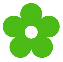 Green Flower Clipart