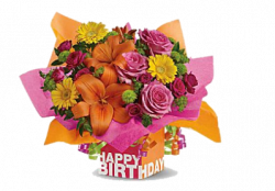 Birthday Floral Clipart Png Images
