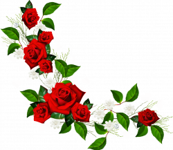 Horizontal flower border clipart royalty free library - RR collections