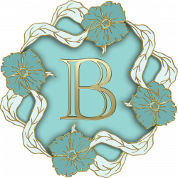 Flower Theme Capital Letter B transparent PNG - StickPNG