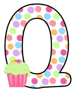 CH B *✿* ALFABETO CUPCAKE DE KID SPARKZ | The Letter Q | Pinterest ...