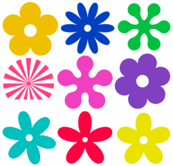 Free Retro Flower Clipart, Download Free Clip Art, Free Clip Art on ...