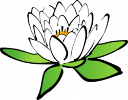 Lotus Flower Clip Art at Clker.com - vector clip art online, royalty ...