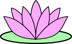 Pink Lotus Flower Clip Art at Clker.com - vector clip art online ...