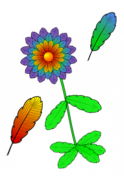 clipartist.net » Clip Art » feather flower 2012 April clipartist.net ...