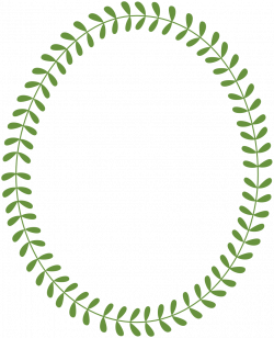 Free Laurel Frames & Arrows Clip Art | Cricut | Clip art, Cricut, Frame
