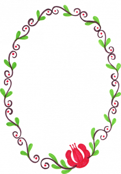 Free flower frame clipart library download - RR collections
