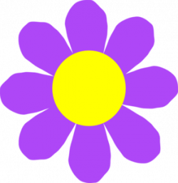 Purple Flower Clip Art at Clker.com - vector clip art online ...