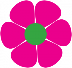 Rainbow flower clipart free stock - RR collections