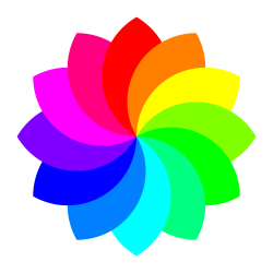 Petal Flower Rainbow rose free commercial clipart - Petal,Flower ...