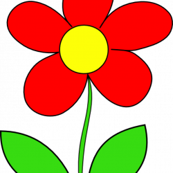 Red flower clip art Flower | Clipart Panda - Free Clipart Images
