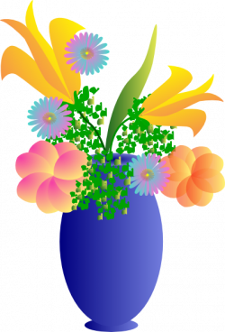 Vase Of Flowers Clipart