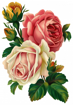 vintage flower - Căutare Google | VECTOR FLOWERS | Pinterest