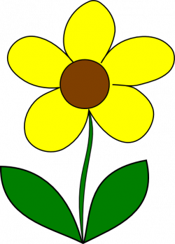 Yellow Flower Clip Art at Clker.com - vector clip art online ...