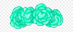 Green Flower Crown Png - Green Flower Crown Transparent ...