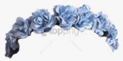 Blue Flower Crown PNG, Transparent Blue Flower Crown PNG ...