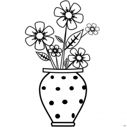 Black And White Flower clipart - Flower, Tree, transparent ...
