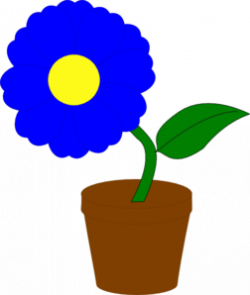 Blue Flower Clip Art at Clker.com - vector clip art online ...