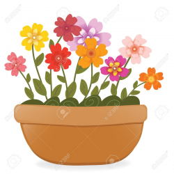 19,647 Flower Pot Stock Illustrations, Cliparts And Royalty ...