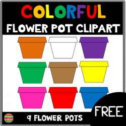 Flower Pots Clipart