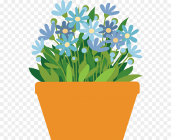 Flower Pot Drawing clipart - Flower, Drawing, Illustration ...