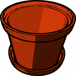 Empty Flowerpot Clip Art at Clker.com - vector clip art ...