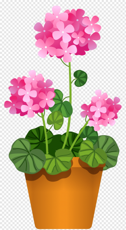 Pink Flower, Flowering Pot Plants, Clip Art Transportation ...