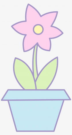 28 Collection Of Pink Flower Pot Clipart - Clip Art Cute ...