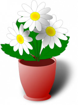 Flower Pot Clipart Transparent