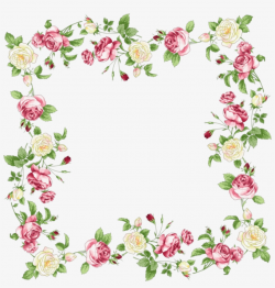 Flowers Borders Png Transparent Flowers Borders - Wedding ...
