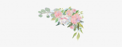 Floral Corner Png - Transparent Flower Corner Border ...