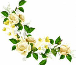 Border Flowers Clip art - corner flower png download - 650 ...