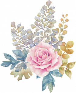 This Graphics Is Pastel Flower Transparent Decorative- Free ...