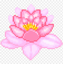 flower, png, and lotus image - flower pixel PNG image with ...
