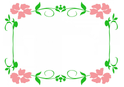 Flower borders and frames