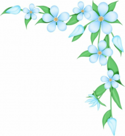 Flower Border Clip Art | Flower Corner Borders - ClipArt Best | Clip ...