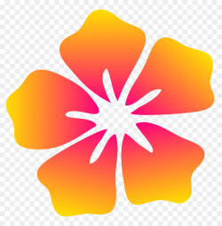 Flower, Luau, Hibiscus, transparent png image & clipart free download