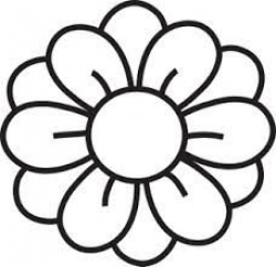 flower clipart - Google Search | Stencils | Flower clipart, Flowers ...