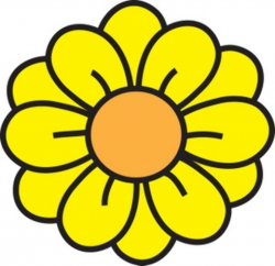 Yellow Flower Clipart & Look At Clip Art Images - ClipartLook