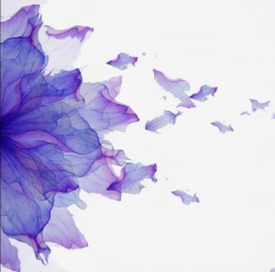 Fantasy Purple Flower Transparent Background PNG, Clipart ...