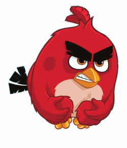 Angry Cartoon Png - Angry Birds Movie Red Flying {#1642226 ...