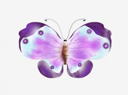 Purple Fly Wing Butterfly, Insect, Purple Butterfly ...