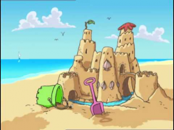Fly Tales 27 The Sand Castle (cartoon) - YouTube - Clip Art ...