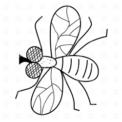Fly clipart black and white » Clipart Station