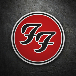 Sticker Foo Fighters Logo | MuralDecal.com