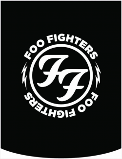Foo Fighters FF Logo Backpack Face Panel | Foo fighters ...