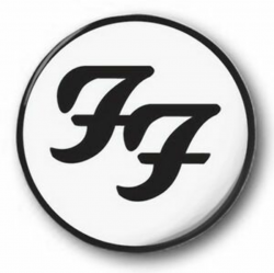 Details about Foo Fighters Logo - 25mm 1\