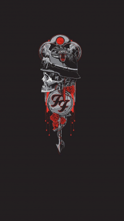 Foo Fighters Logo iPhone Wallpaper | Foo fighters poster ...
