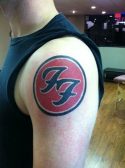 Russell Widner: Foo FIghters Tattoo | Tattoos, Weird tattoos ...