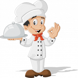 Meal catering industry chef cartoon background vector | My Saves ...